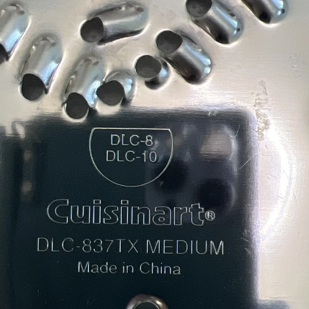 Cuisinart Blade and Disc Holder 2 Blades 2 Disc Stem Food Processor DLC-8 DLC-10